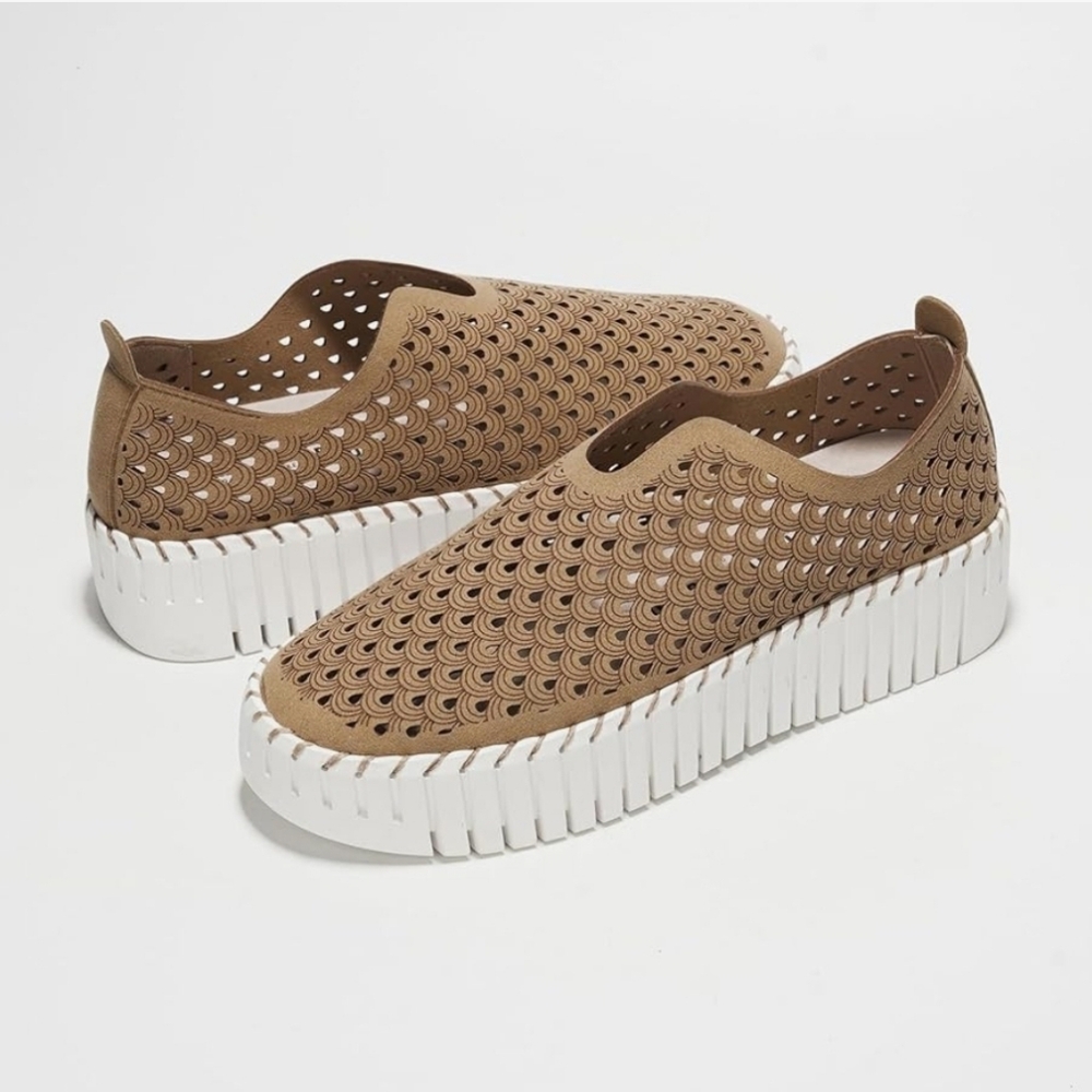 NEW Project Cloud "Daffodil" Platform Loafers 10 Beige Sneakers 😀